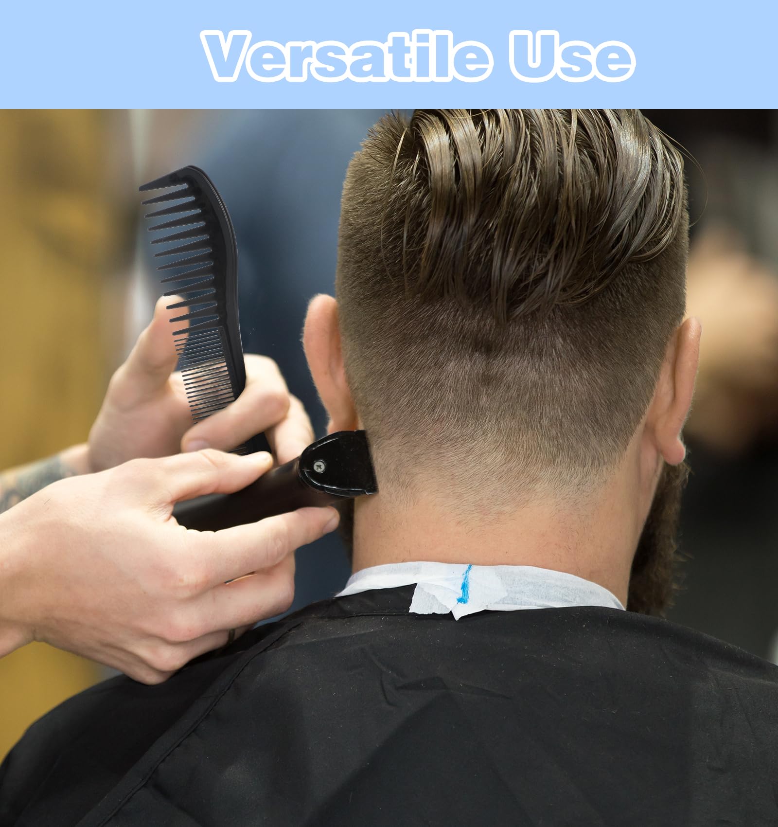 ValueBargain blue comb highlighting chic design for everyday grooming