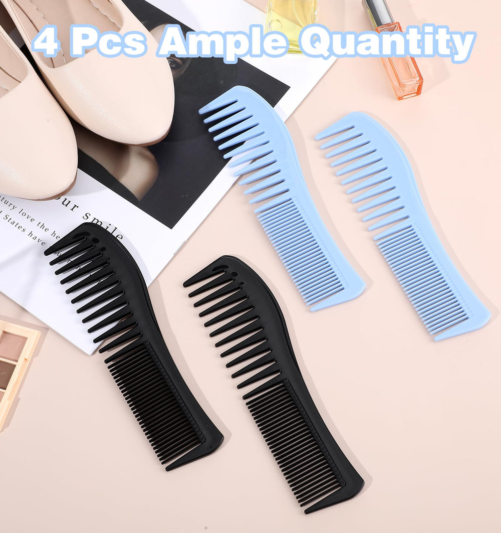 ValueBargain travel-friendly 7.1-inch combs for home and on-the-go styling