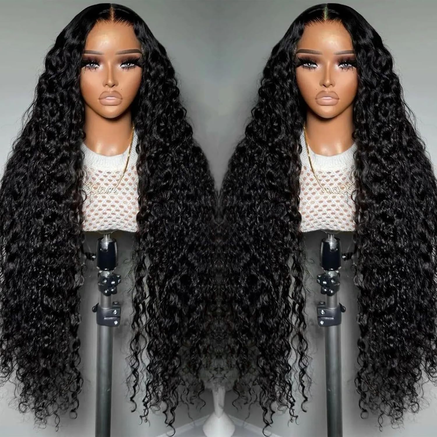 Vamzee pre-plucked wig with bleached knots for realistic hairline.