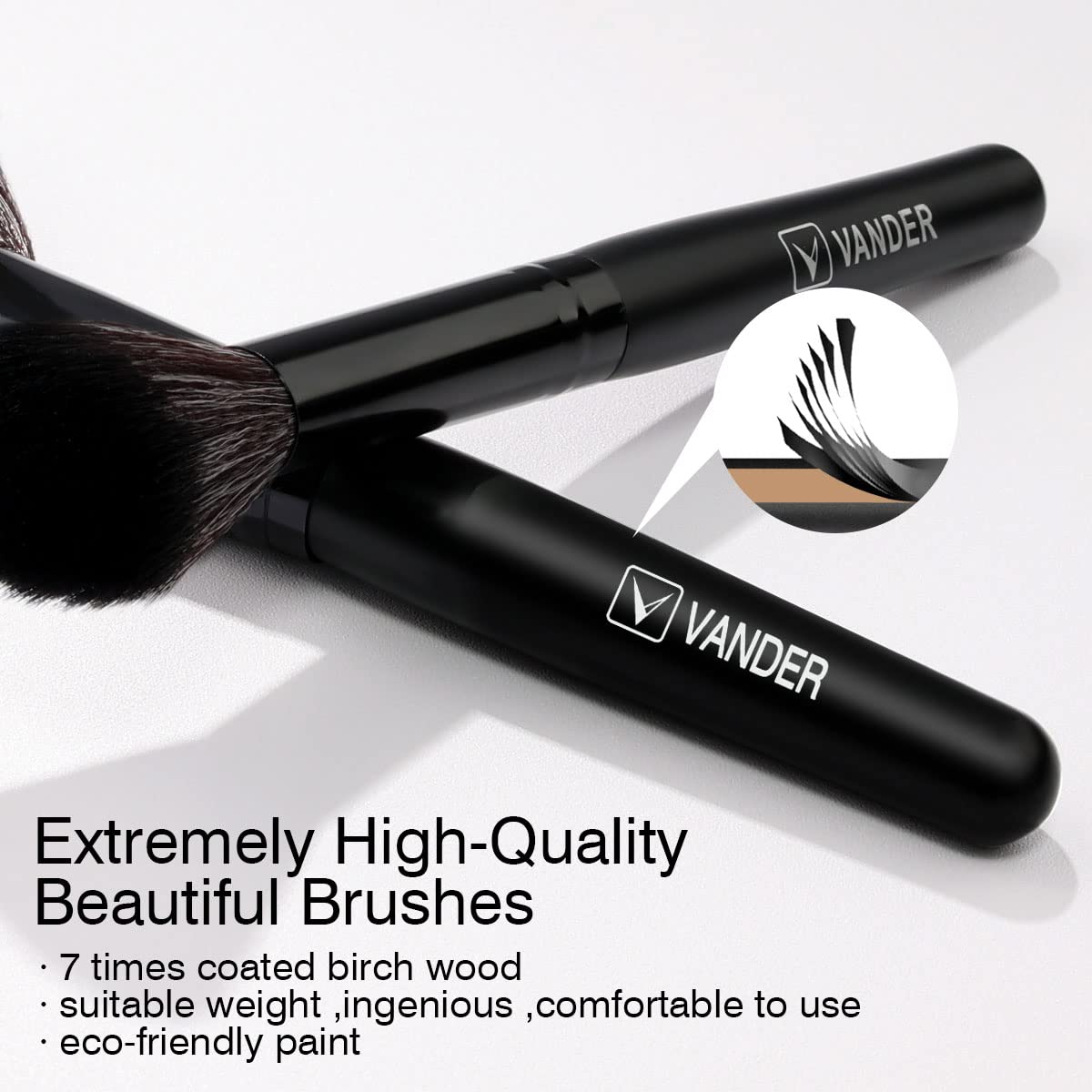 Vander 32pc set covers eyeshadow, concealer, foundation and more in one kit.