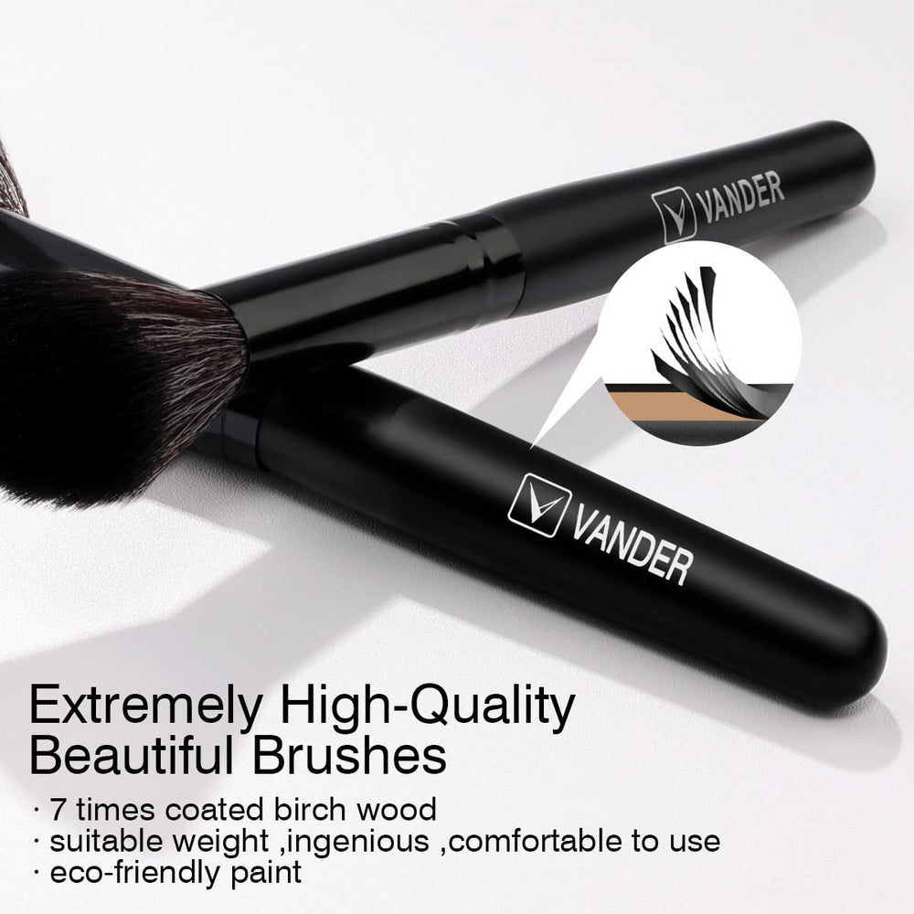 Vander 32pc set covers eyeshadow, concealer, foundation and more in one kit.