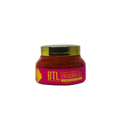 VANESSA BTL Level 5 braiding gel jar for strong hold and smooth glide during braids.
