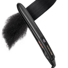 Vanessa Pro Flat Iron with titanium plate for faster straightening and shine