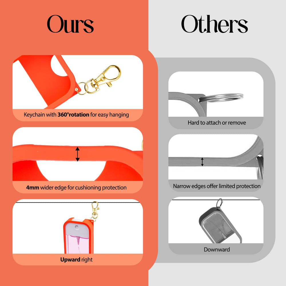 VANEST Soft flexible silicone for comfortable, lightweight carry