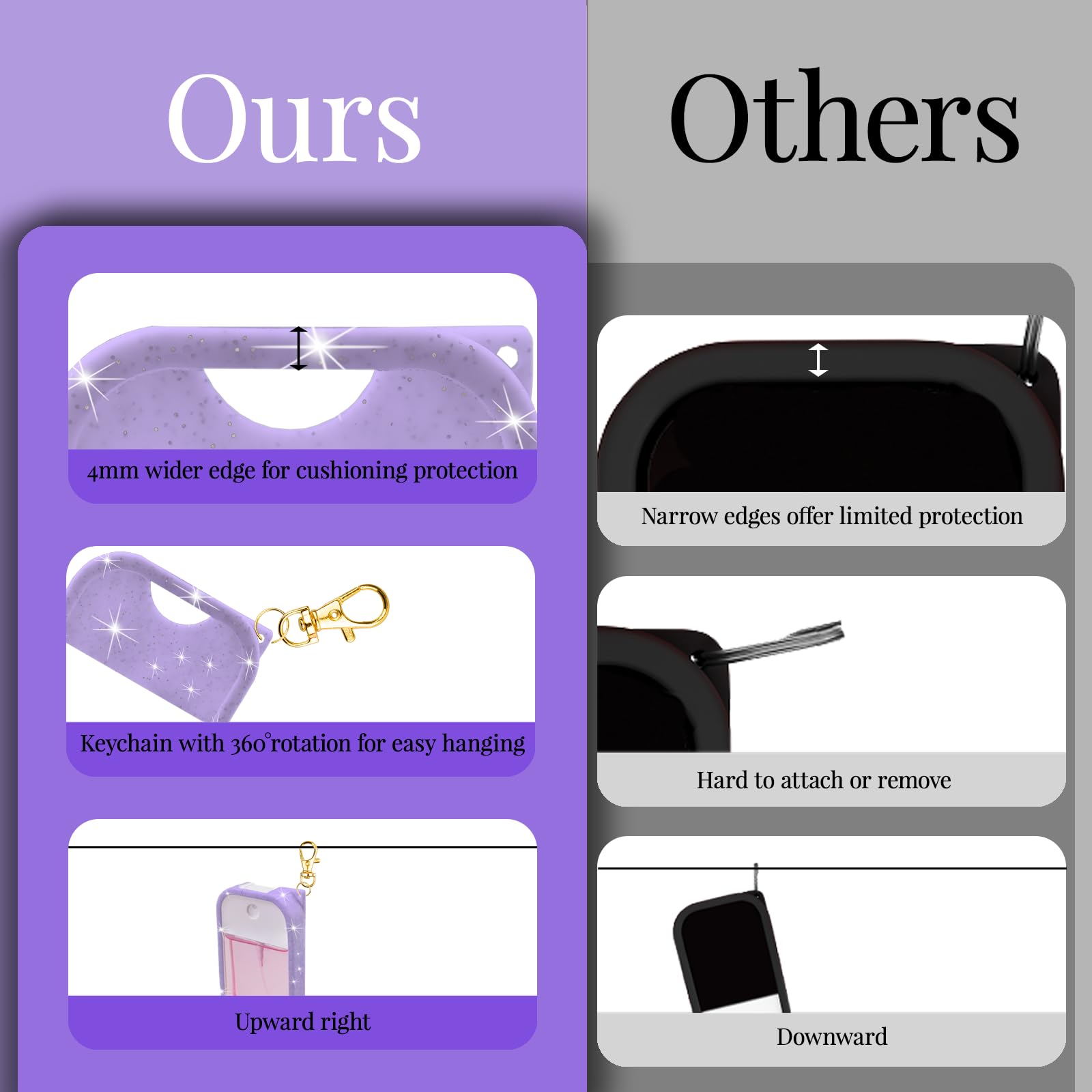 VANEST Soft silicone material emphasizes lightweight flexible design for everyday carry