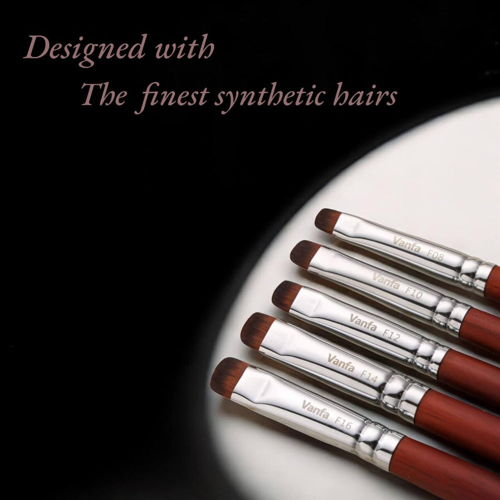Vanfa gel nail art brush suits drawing large patterns and leaves.