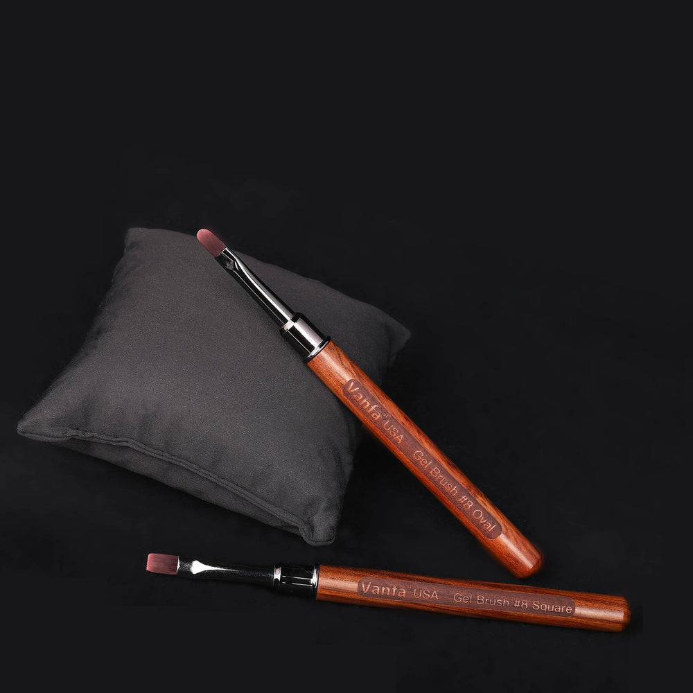 Vanfa nail brush home use: beginner-friendly grip for easy nail painting.