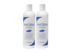 Vanicream conditioner set bottles front highlighting irritation-free conditioning for delicate hair.