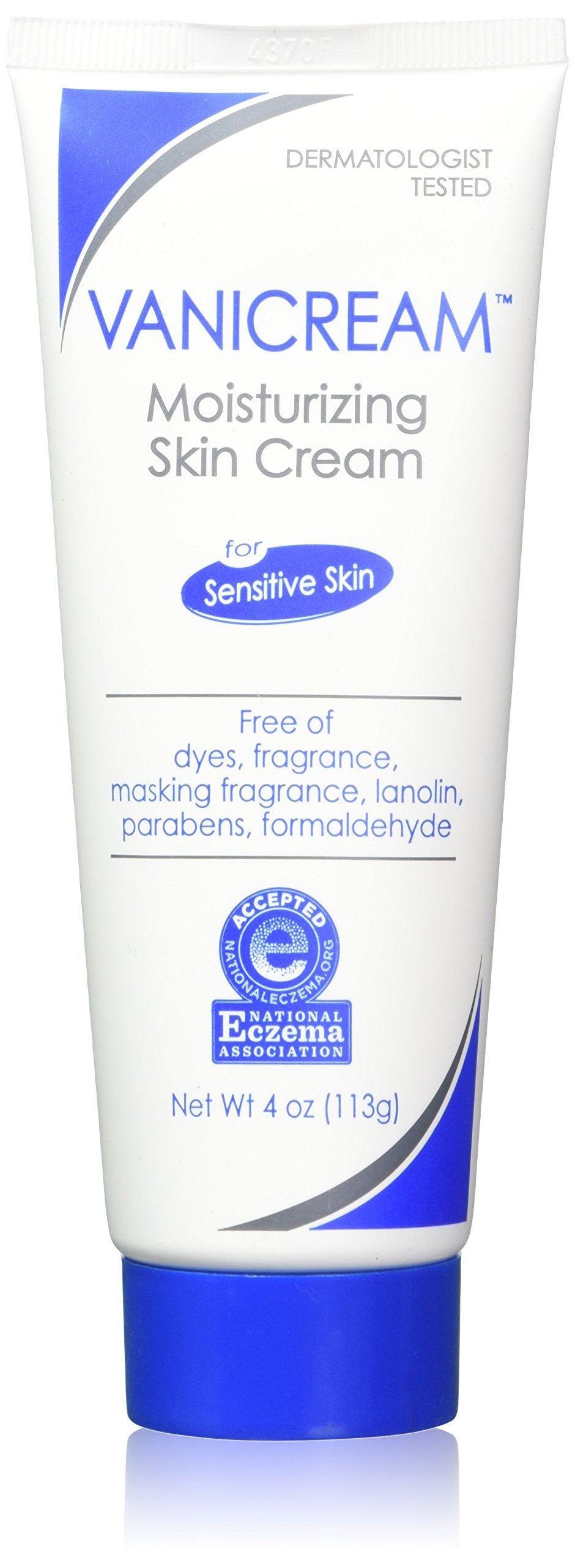 Vanicream Moisturizing Skin Cream bottle with pump offers easy multi-user use for sensitive skin.