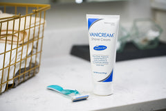 Vanicream Shave Cream label-fragrance-free—gluten-free assurance