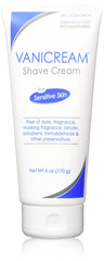 Vanicream Shave Cream for Sensitive Skin bottle with 2-pack packaging for convenient daily shaving.