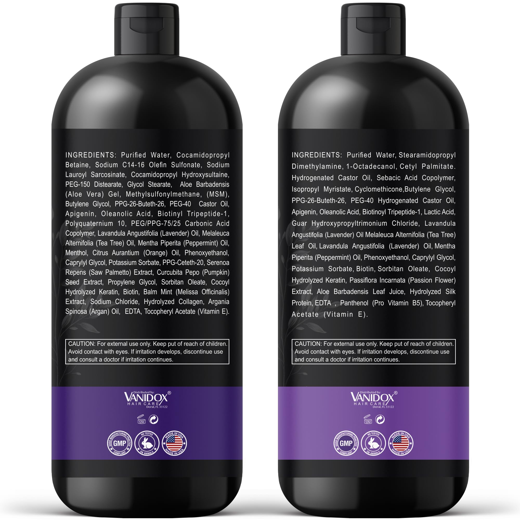 Vanidox Scalp Care routine setup suggests a simple daily ritual for a refreshed scalp.