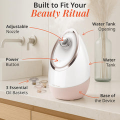 Vanity Planet Aira essential oil baskets for separate aromas