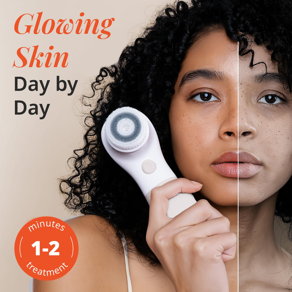 Vanity Planet Raedia body brush head for broader cleansing of the body surface.