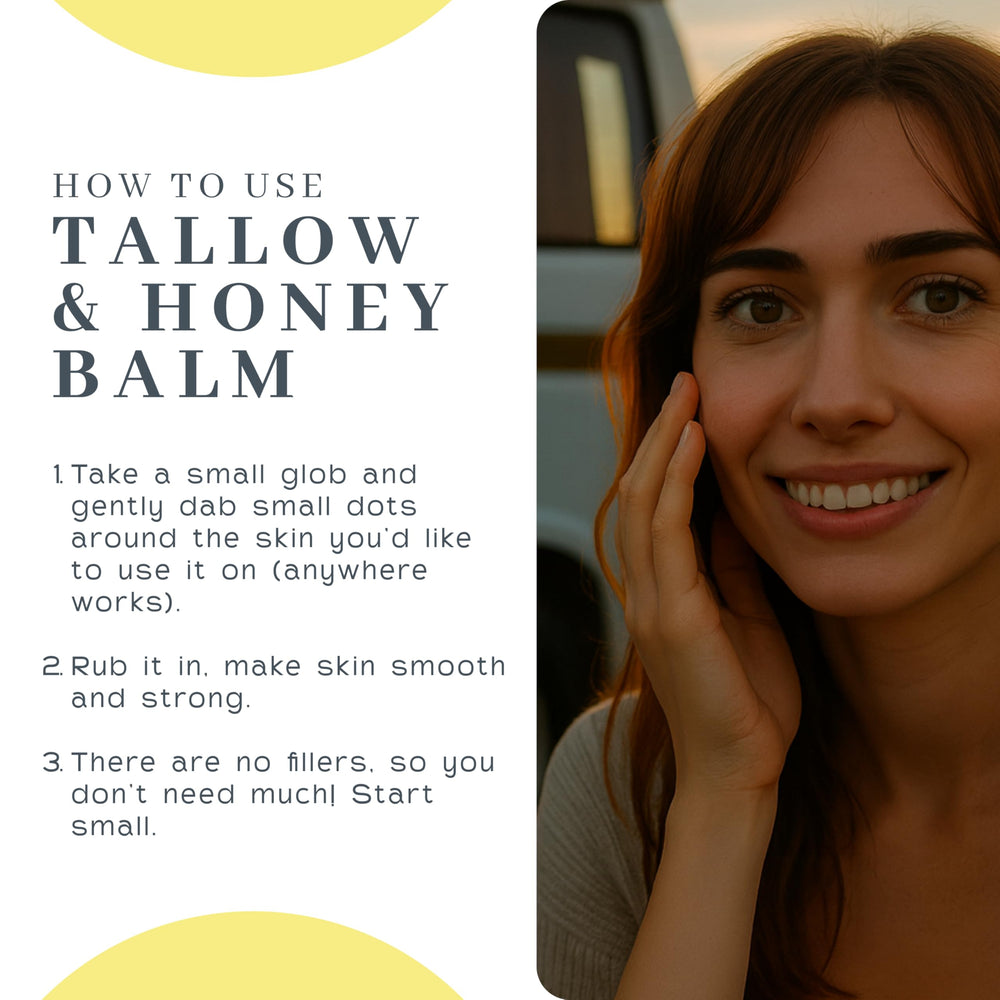 Vanman's honey detail emphasizes organic honey's moisturizing role in skincare.