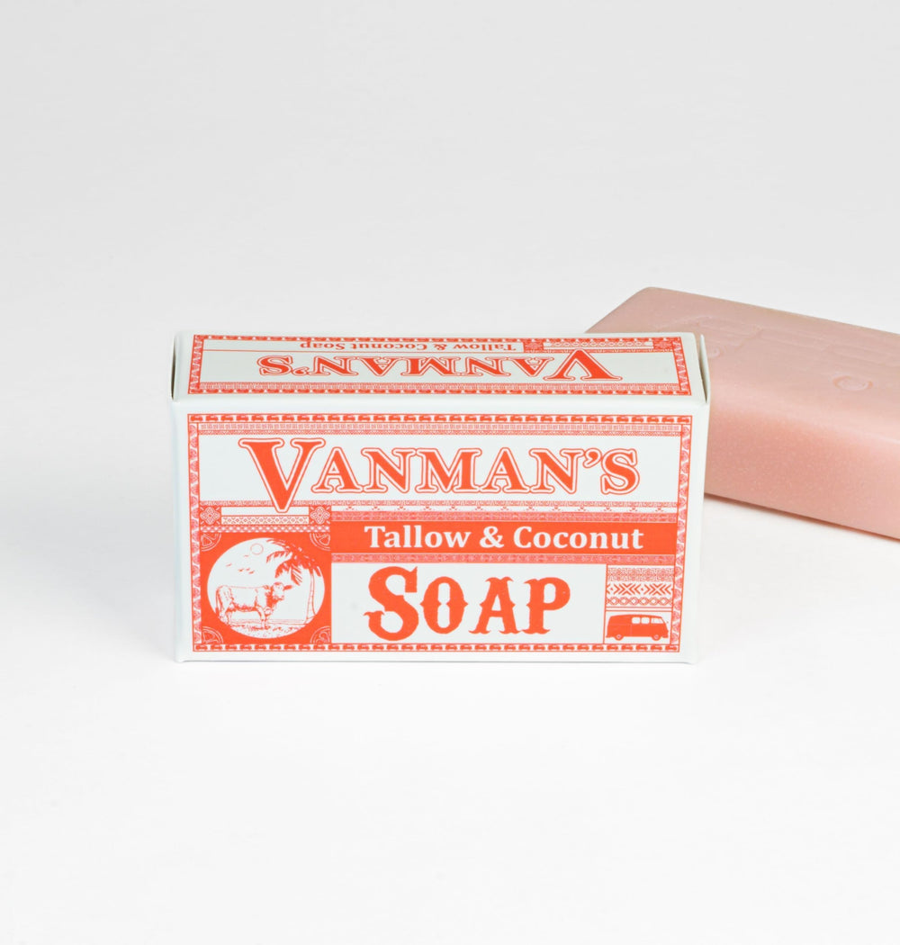 The VanMan Kaolin clay purity view highlights gentle cleansing.