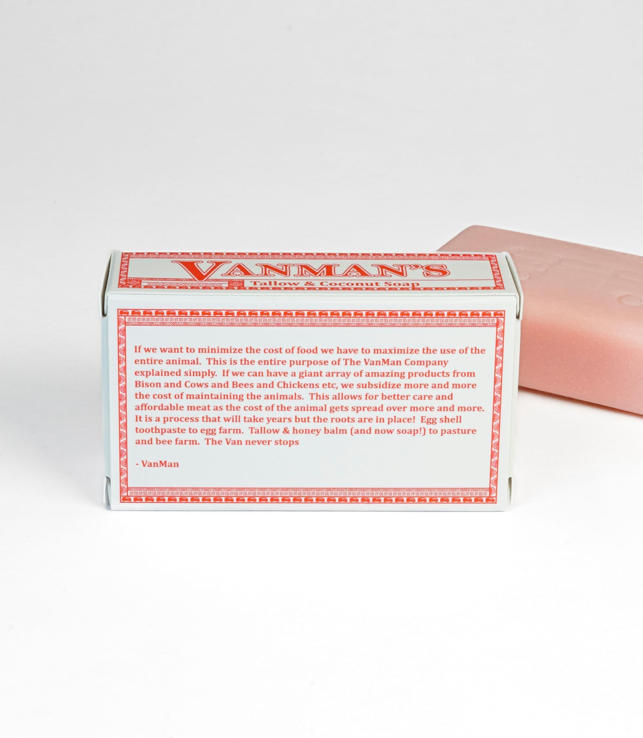 The VanMan Subtle Grapefruit Scent image hints at refreshing aroma.