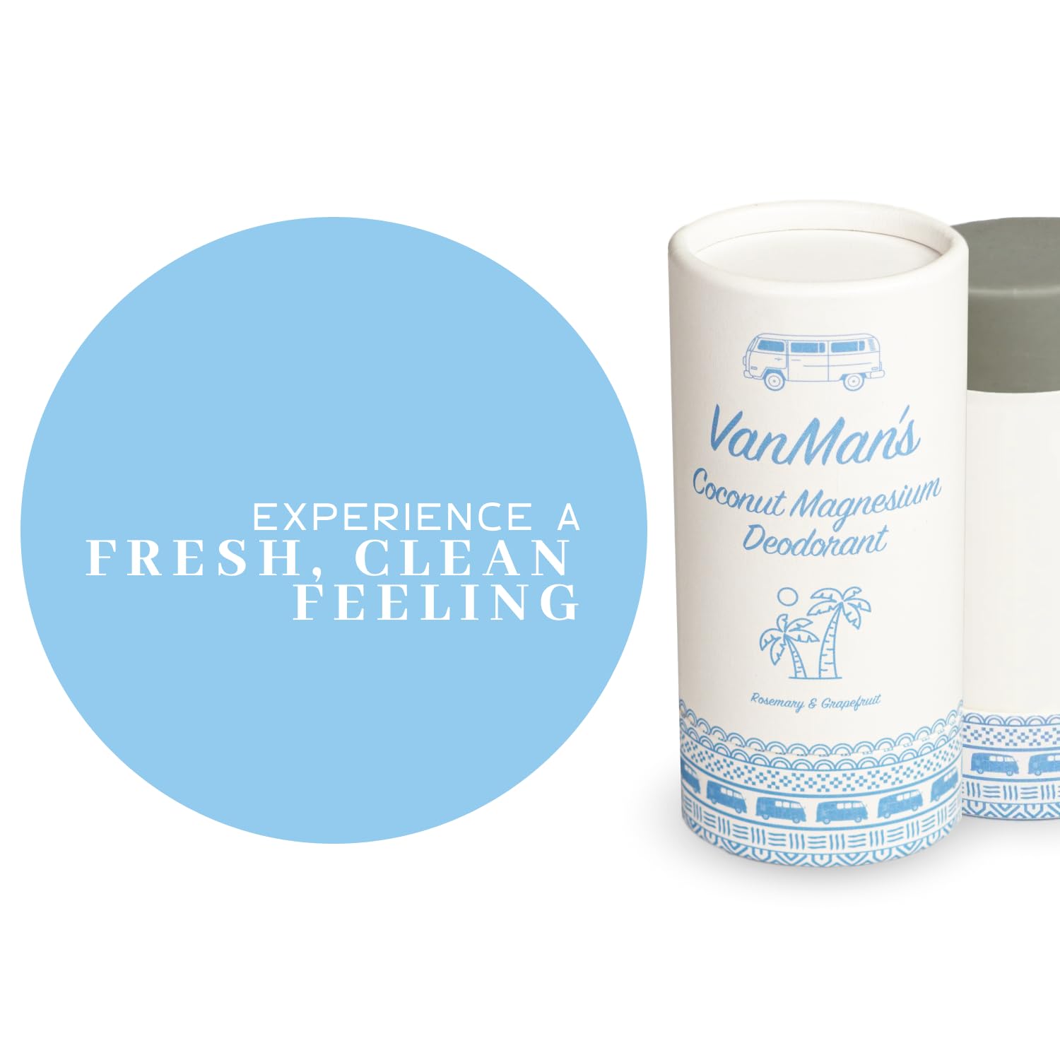 Vanman’s arrowroot-tapioca moisture-absorption creates a light, comfortable feel.