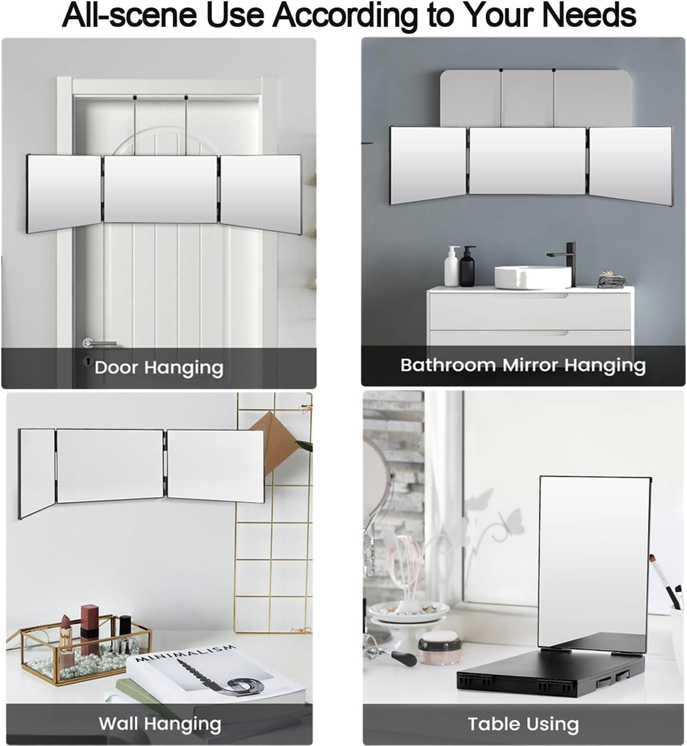 Vanmirr adjustable brackets fit standard door frames securely