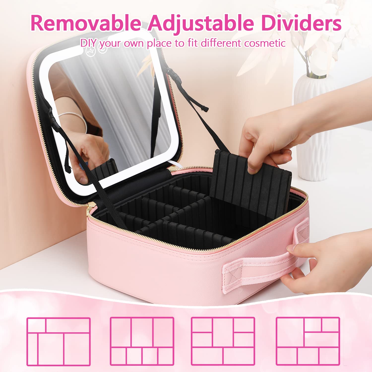 VANMRIOR durable waterproof design protects contents in any travel environment