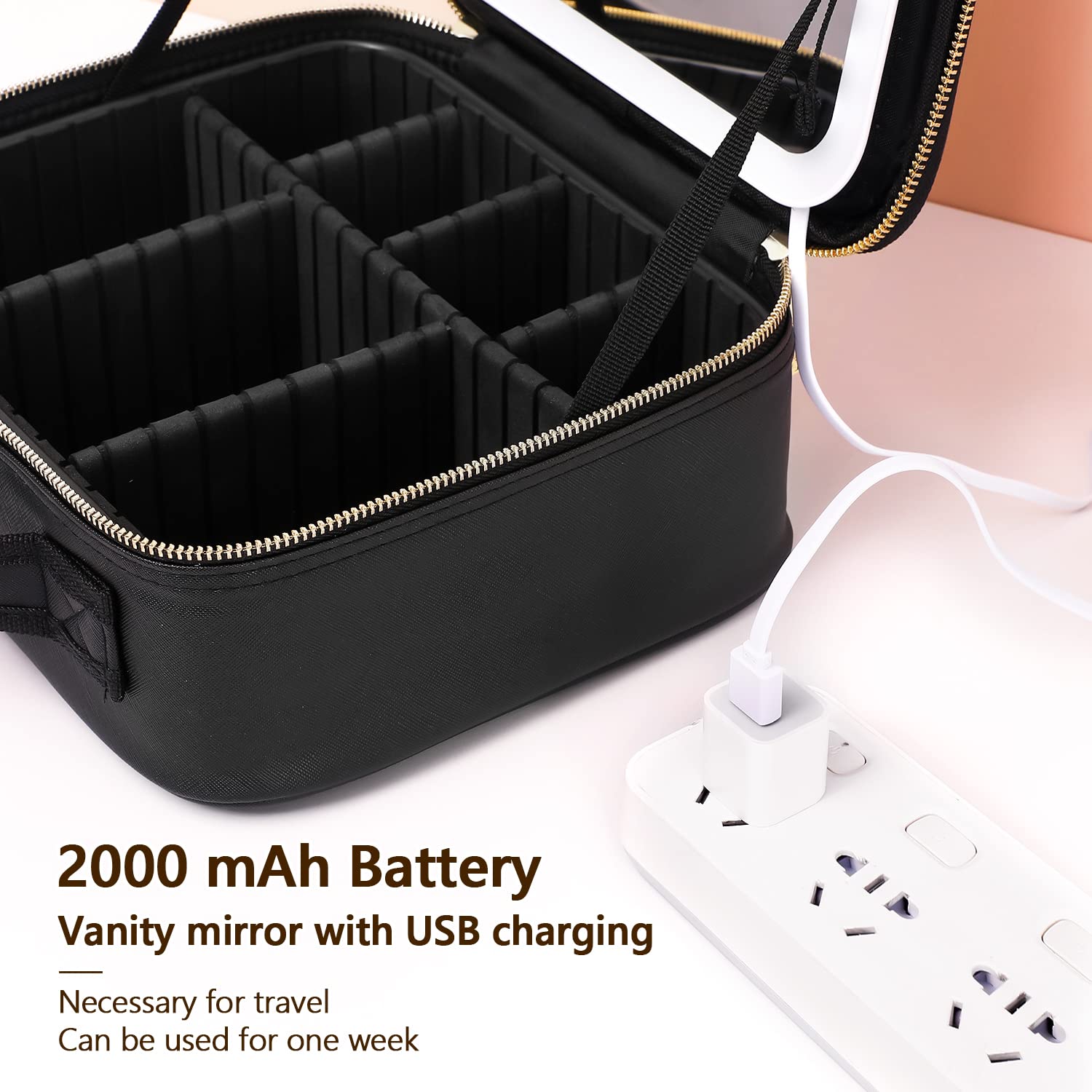 VANMRIOR waterproof and wear-resistant leather finish protects belongings.
