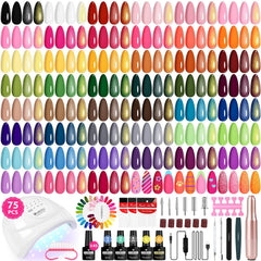 VANREESA gel nail kit UV light enabling fast at-home curing for glossy nails
