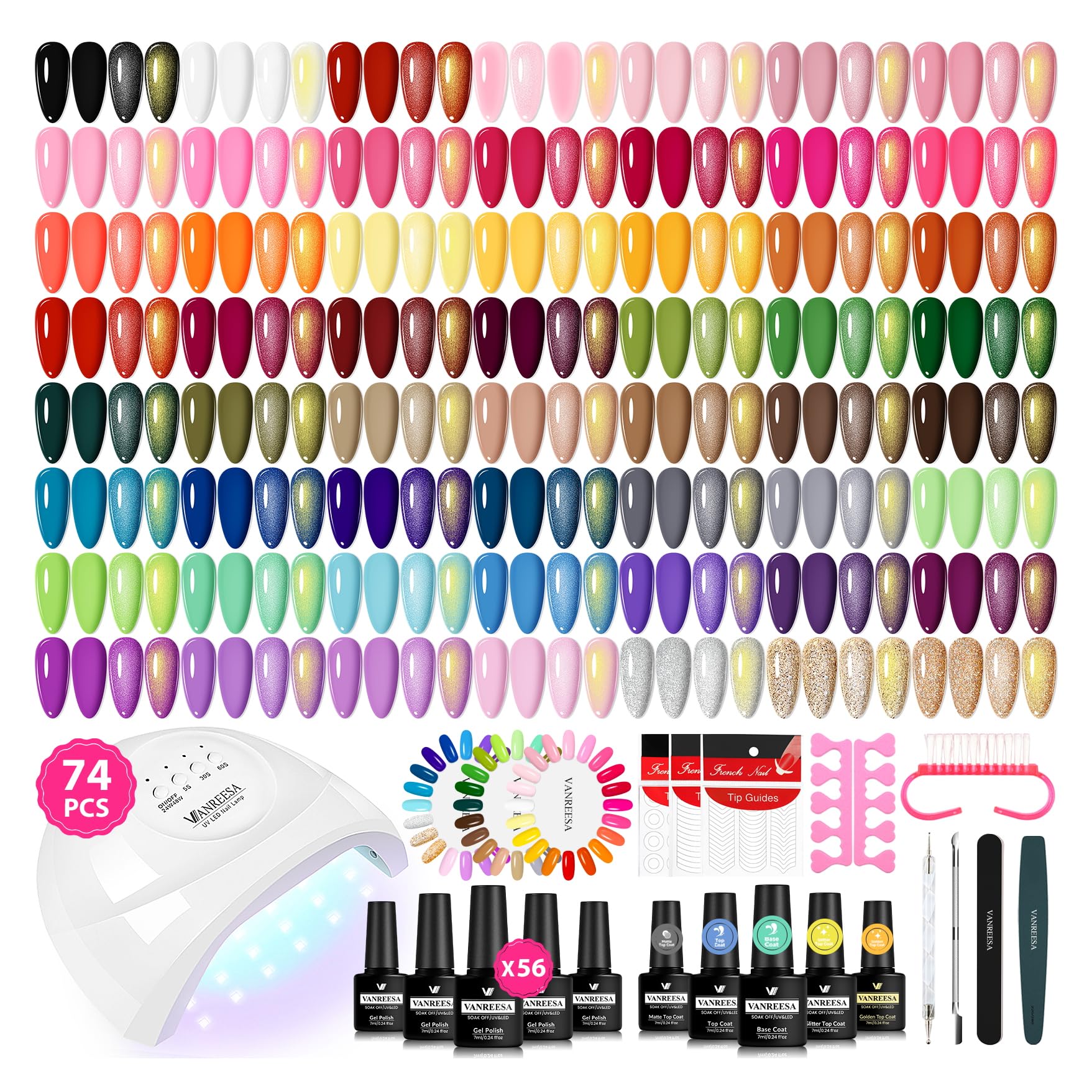 VANREESA UV lamp for at-home curing and efficient gel nails