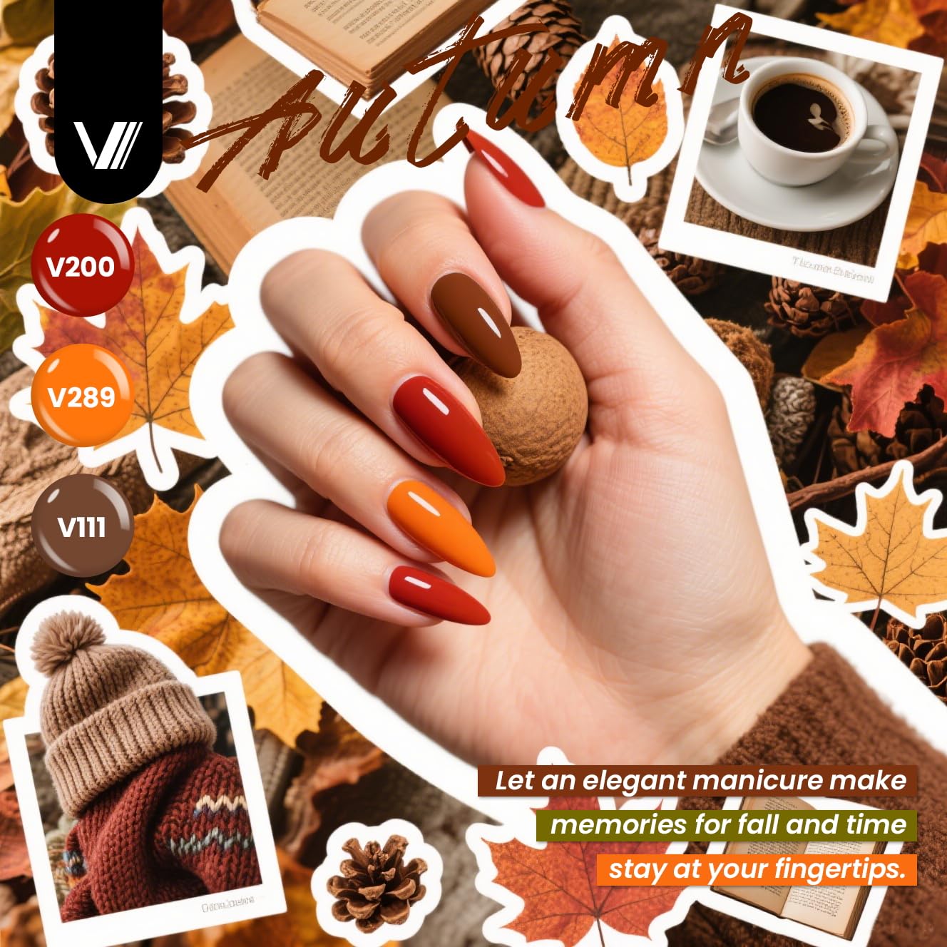 VANREESA glitter top coat 7ml adds festive sparkle