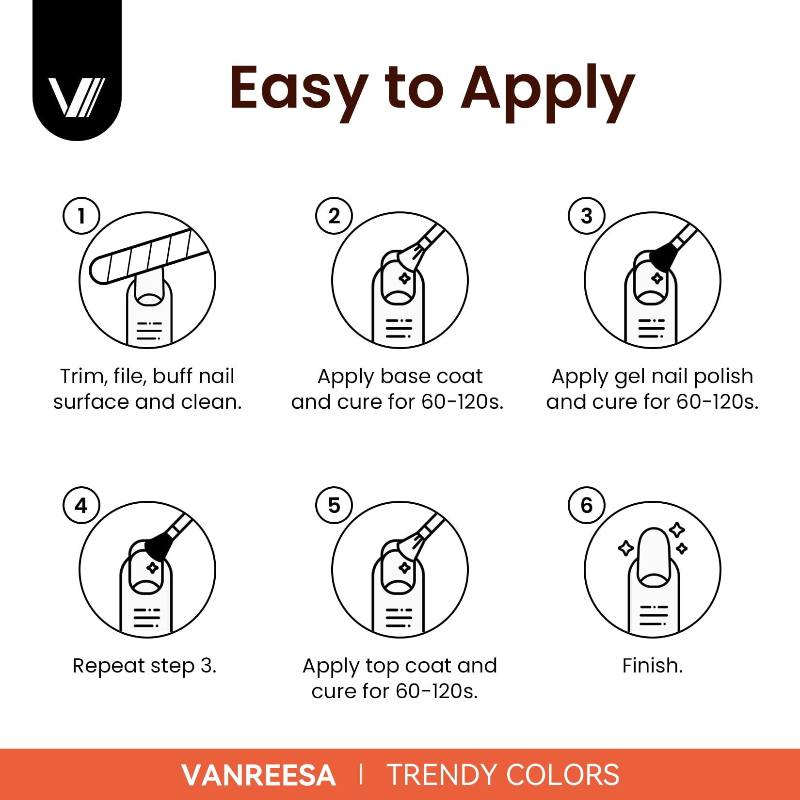 VANREESA manicure tool kit image shows essential implements for tidy nail prep
