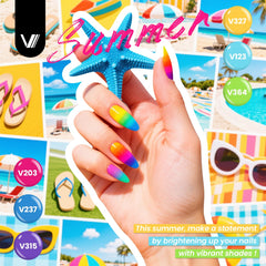 VANREESA matte top coat 7ml creates a modern satin finish