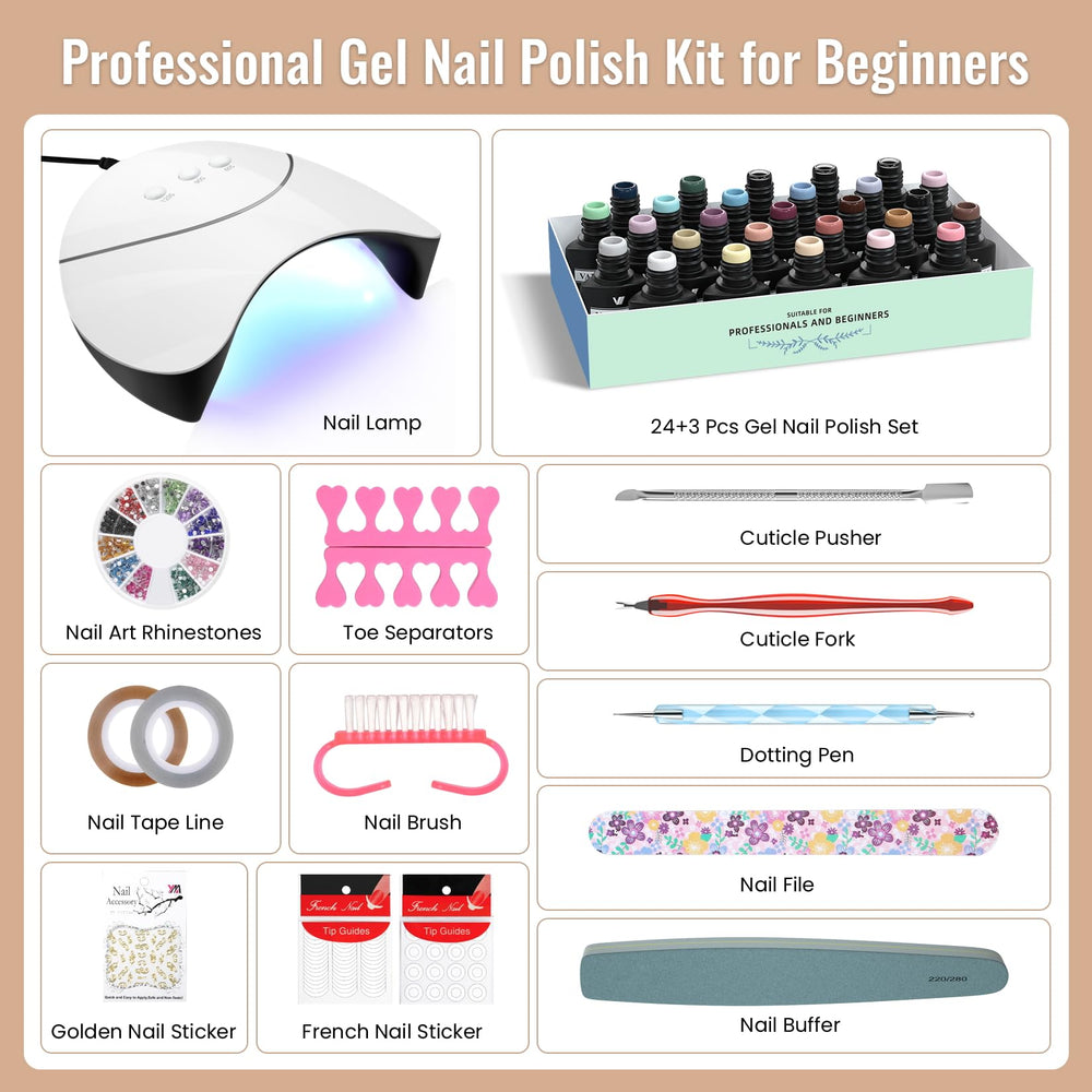VANREESA nail art decorations to create creative accents.