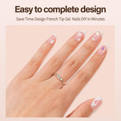 Vansiho 15 sizes nail tips database simplifies finding the right fit.