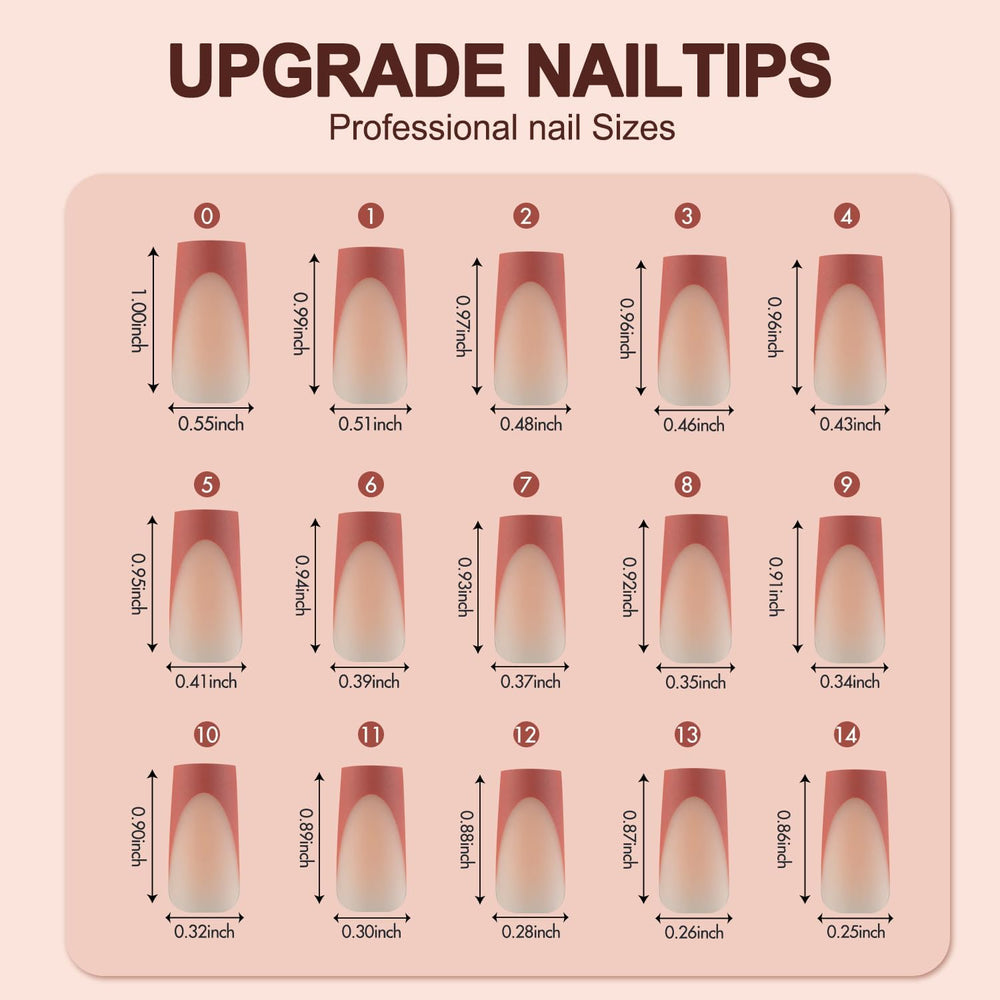 Vansiho DIY nail art ready tips enable easy French designs at home