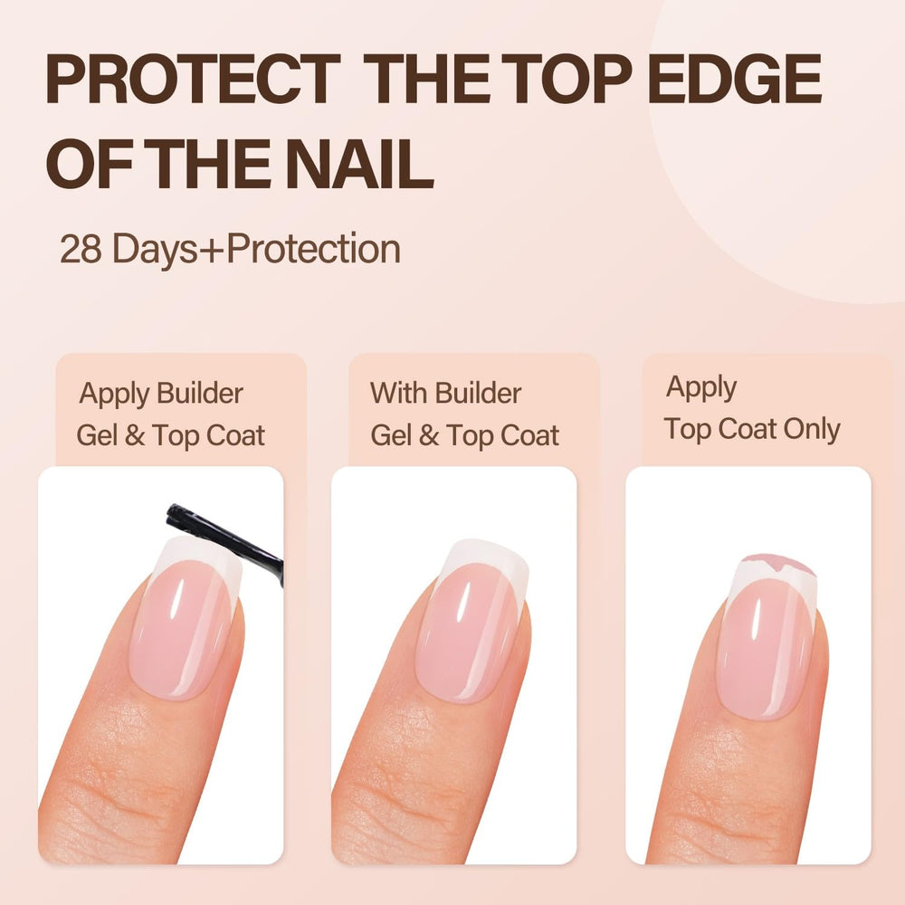 Vansiho long-wear French tips can last weeks with proper care.