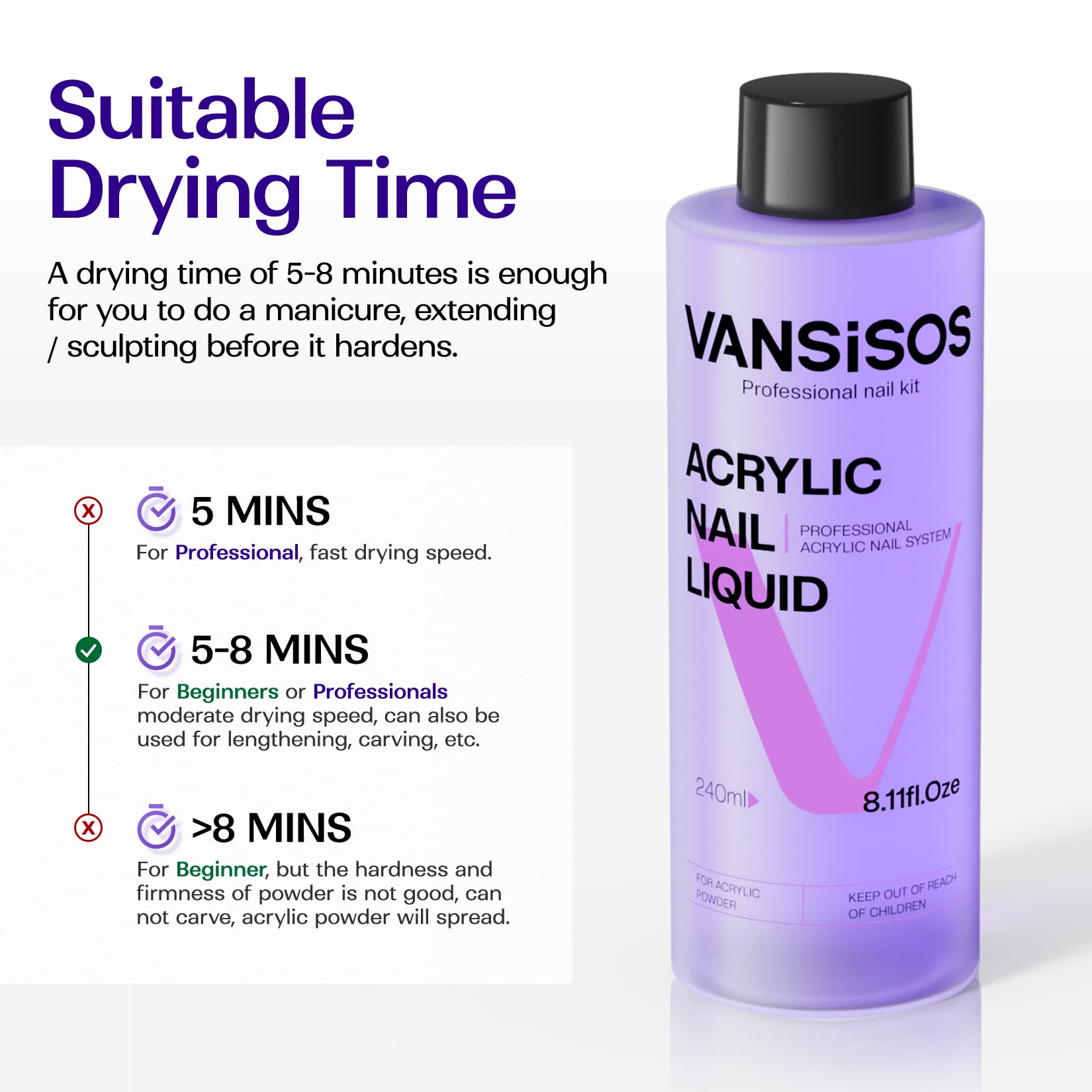 VANSISOS easy-application ensures smooth bead and even coverage.