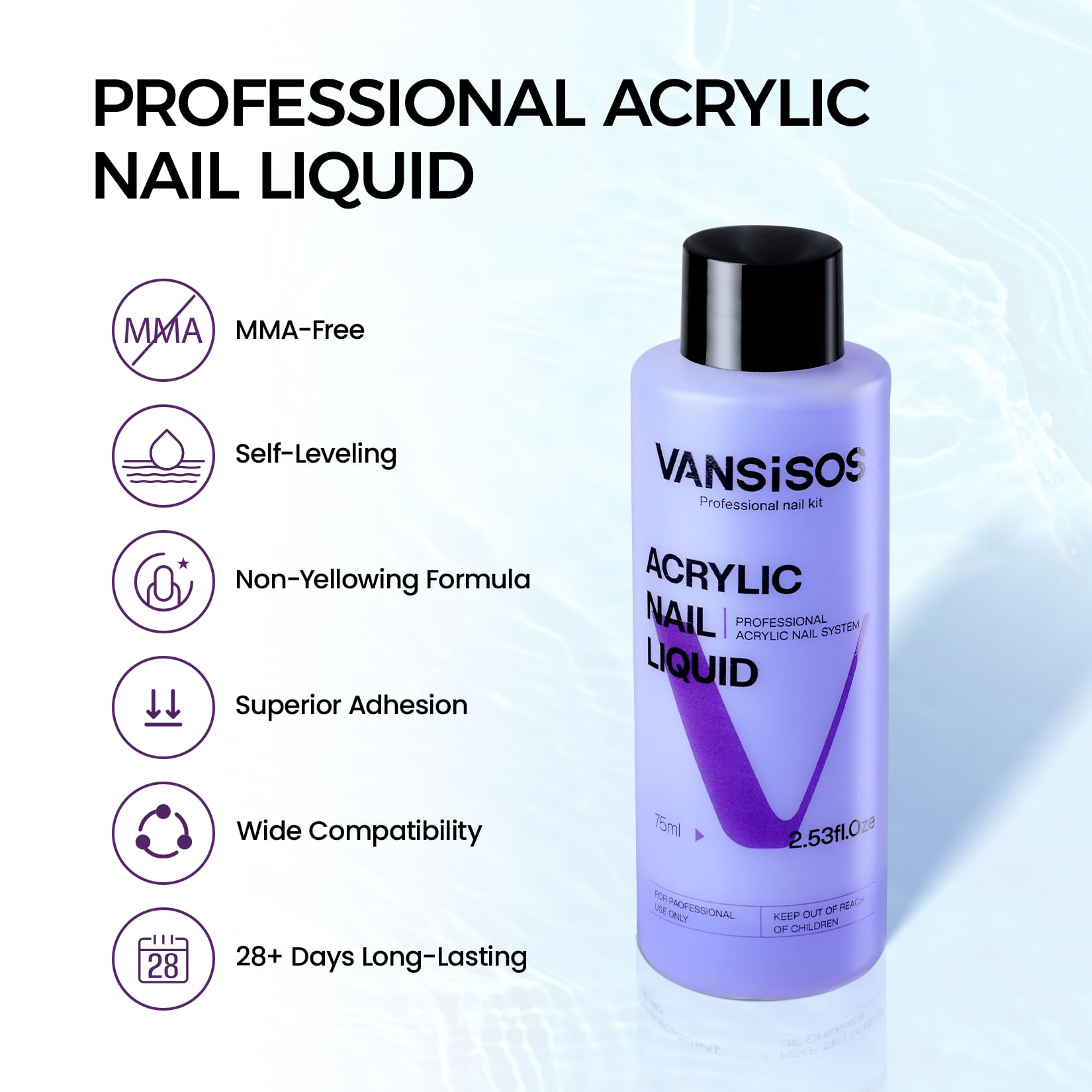 VANSISOS 10 nail forms for precise nail shaping
