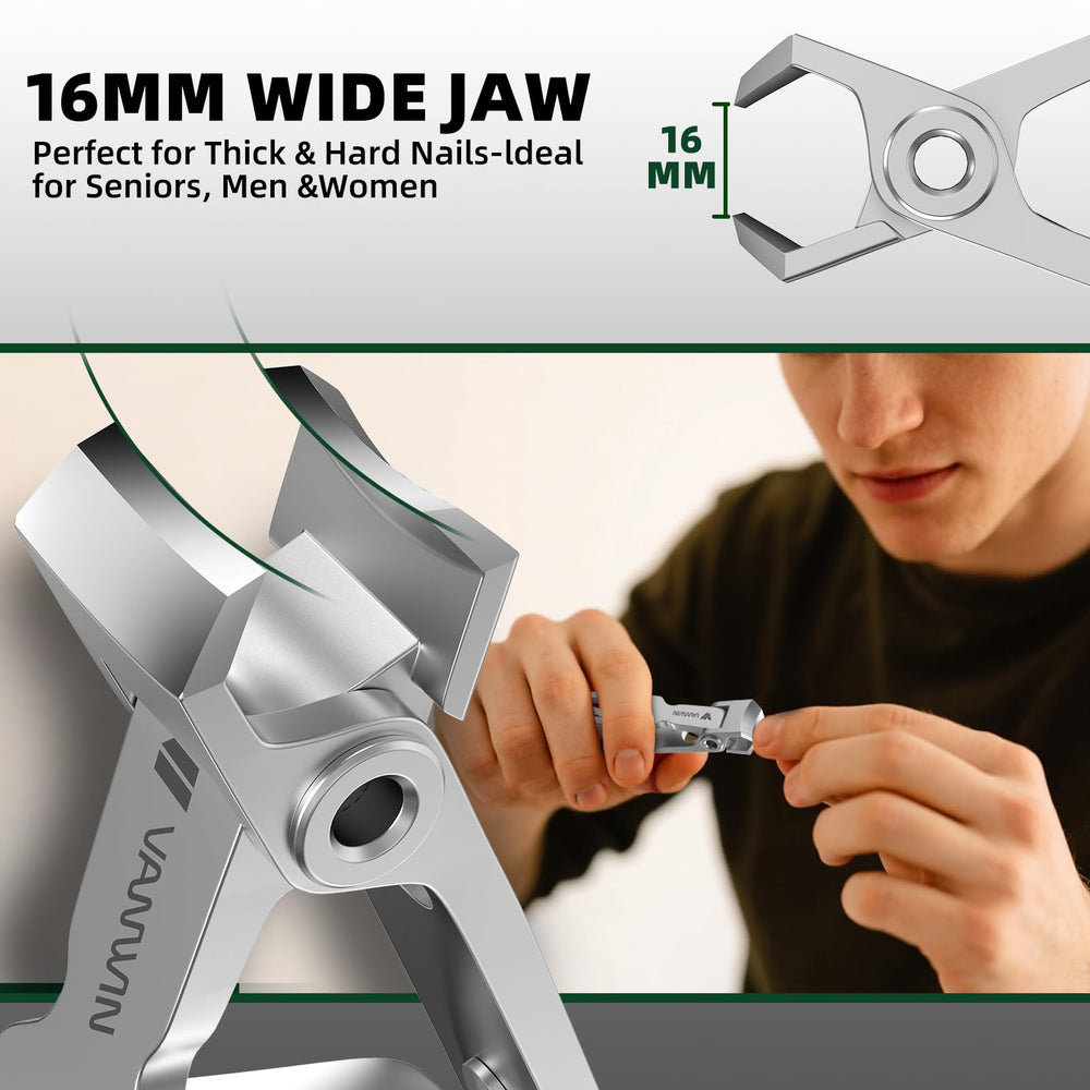 VANWIN ingrown nail file for smoothing edges after clipping.