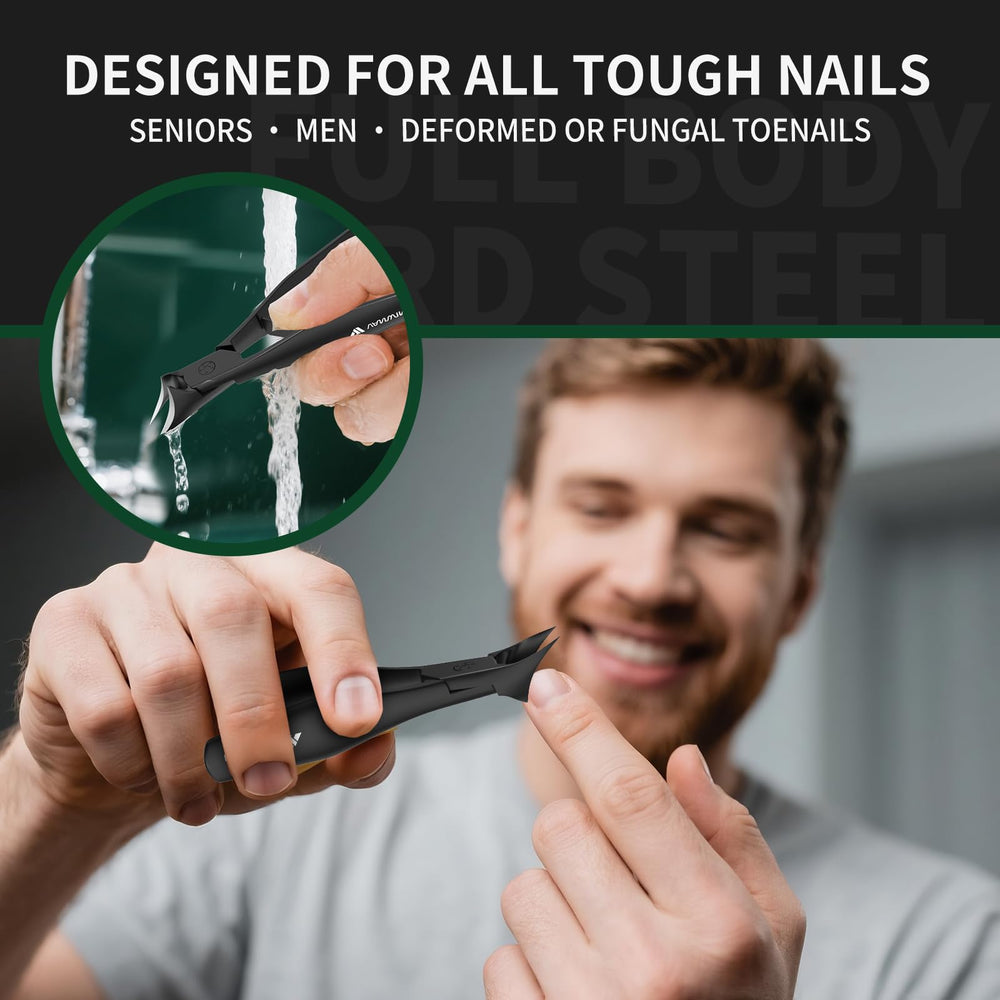 VANWIN multi-use clipper doubles as cuticle trimmer and hangnail remover.
