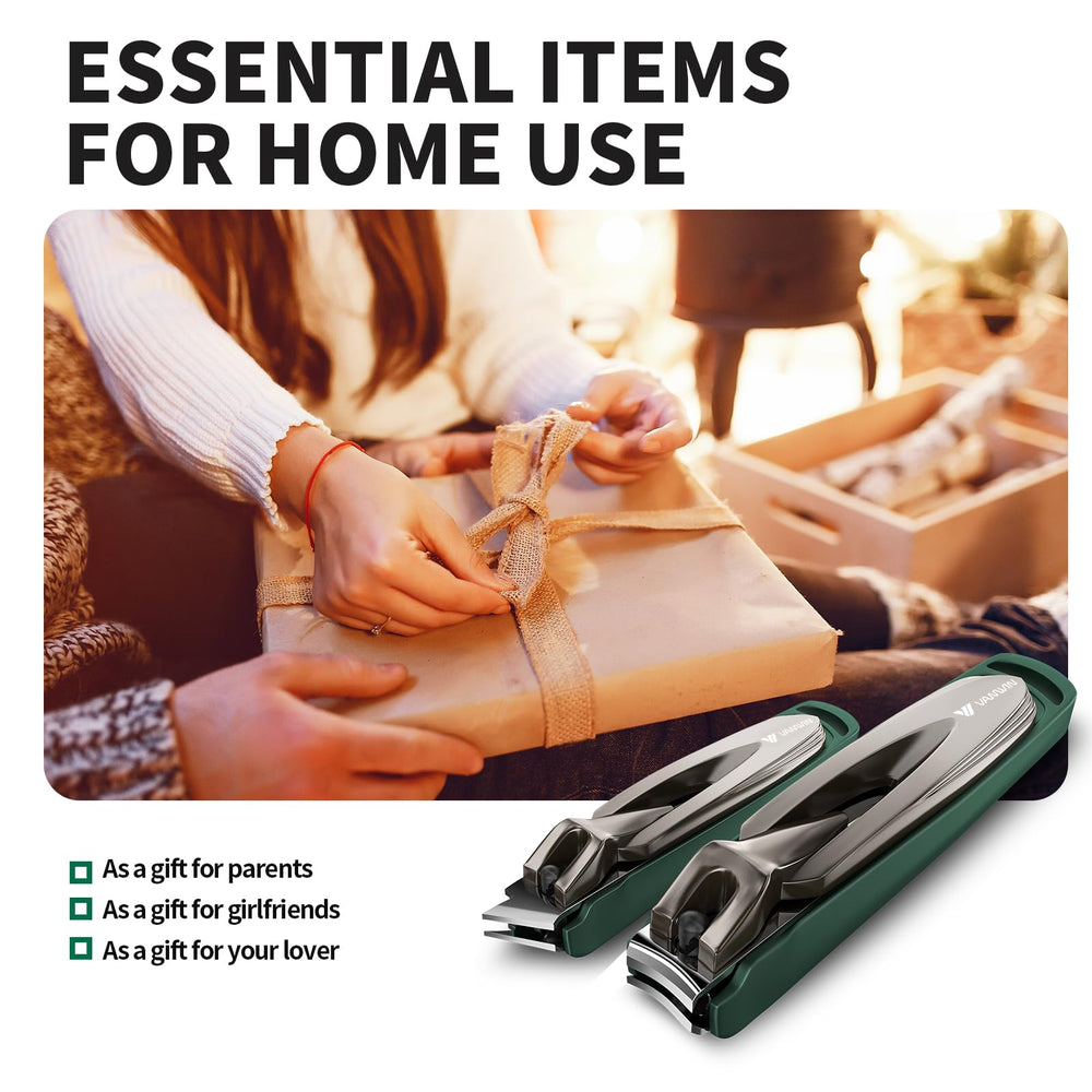 VANWIN built-in nail files for portable grooming.