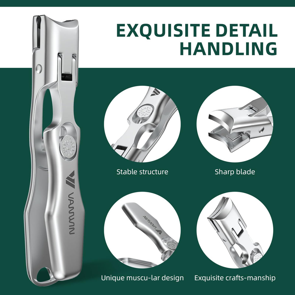 VANWIN included nail file for smoothing edges.