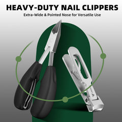 VANWIN 37mm podiatrist toenail clipper for thick nails enables precise trimming.