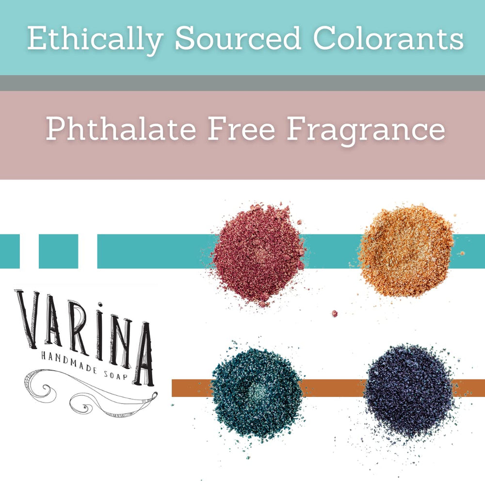 Varina Natural Soap USA Handmade image demonstrates handcrafted quality and purity.