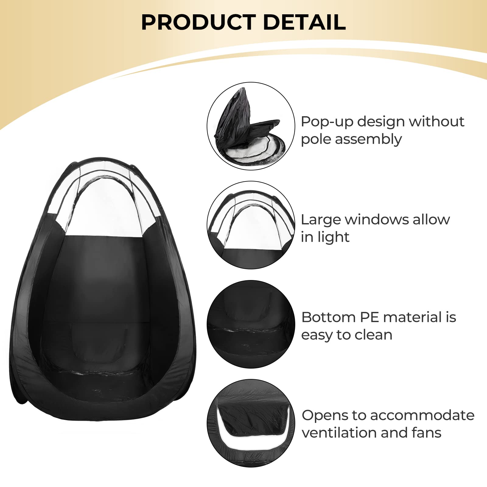 VARIPOWDER Pop Up Spray Tan Tent carry bag ready for mobile tanning gigs.