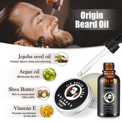 Varolan cedarwood beard oil bottle with natural scent for conditioning.