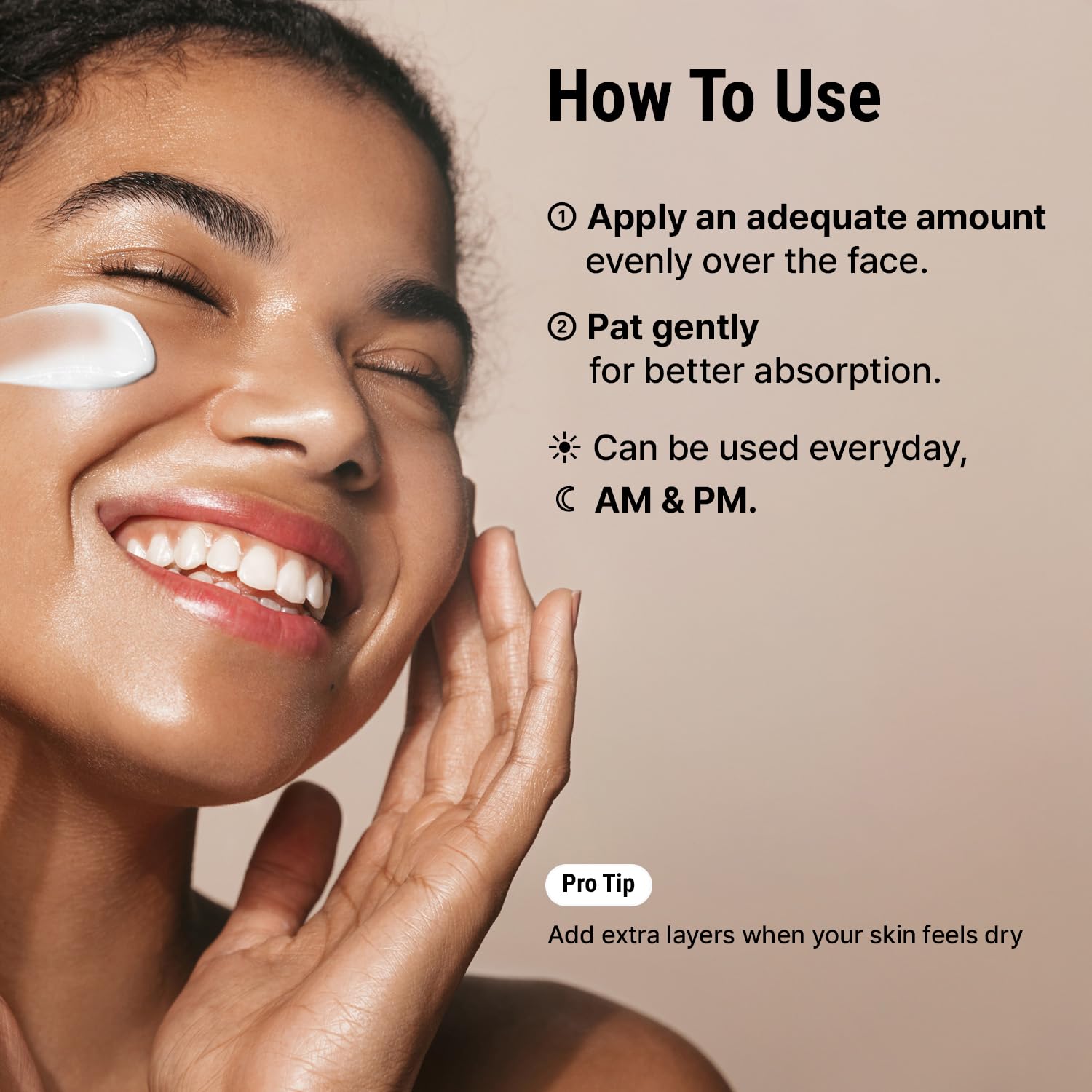 varuza niacinamide and amino acids support texture and resilience