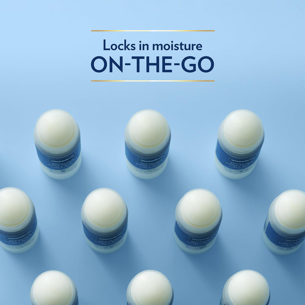 Vaseline All-Over Body Balm Stick travel-friendly size, TSA-friendly for easy packing.