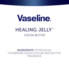 Vaseline cocoa butter calming scent pack shot demonstrates soothing routine visuals.
