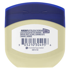 Vaseline Cocoa Butter Healing Jelly on dry elbows and knees shows smoothing potential