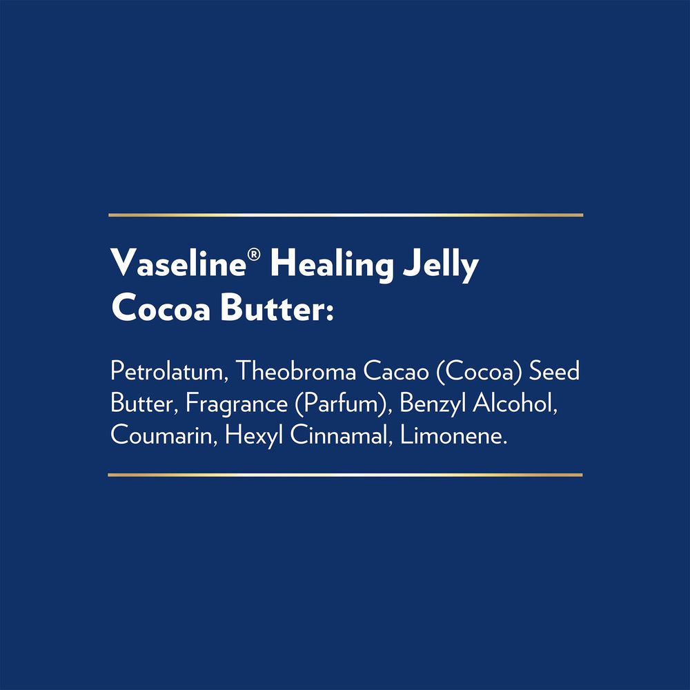 Vaseline Cocoa Butter Healing Jelly travel-use for quick moisture