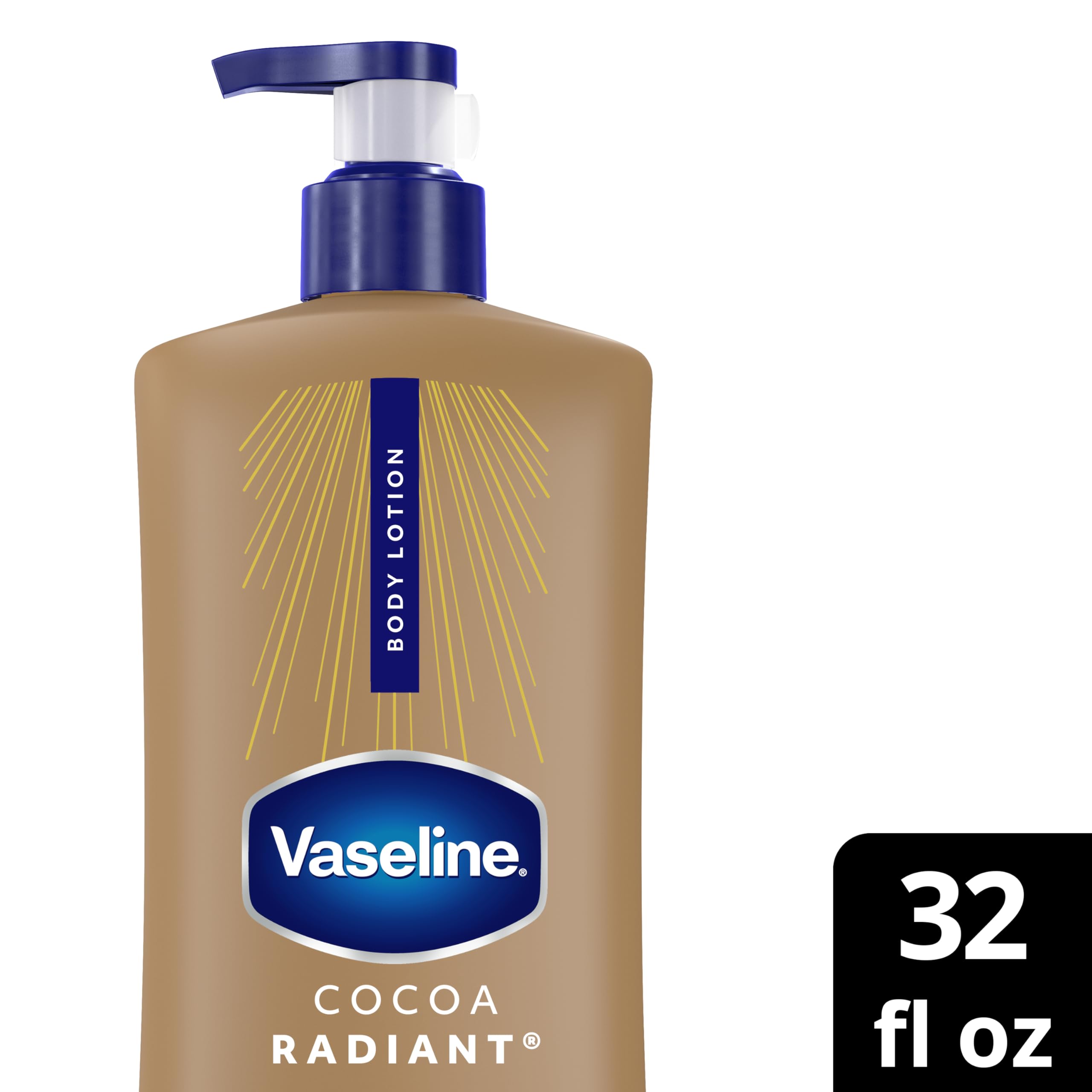Vaseline pump close-up showing easy dispensing and convenient use benefit